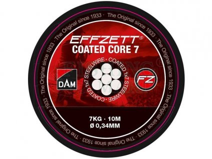 DAM Coated Core7 Steeltrace 10m 7kg Black