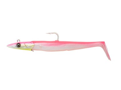 SAVAGE GEAR Gumová Nástraha Sandeel V2 18cm 86g Pink Pearl Silver 2+1