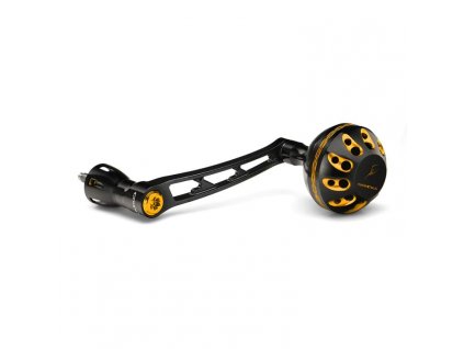 GOMEXUS Spinning Reel Handle Aluminum LMY-A38 70mm Black Gold