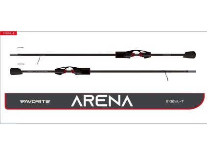 FAVORITE Arena ARN1-5102UL-T 1.78m 1-4.5g 2.5-5lb Fast