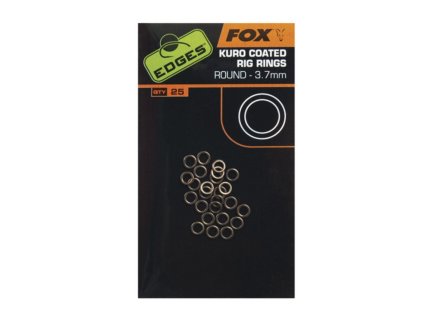 FOX EDGES Kuro Coated Rig Rings 3,7mm Large