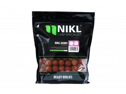 NIKL Ready Boilie Krill Berry 1kg