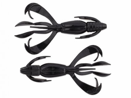 KEITECH Gumová Nástraha Crazy Flapper 4,4" 11,2cm Black