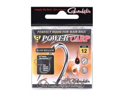 GAMAKATSU Powercarp Hair Rigger Eyed Hook