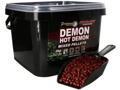 STARBAITS Hot Demon Pelety Mixed 2kg