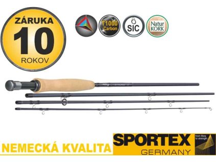 Muškařské pruty SPORTEX Synoris Fly 4-díl 300cm / aftma 8