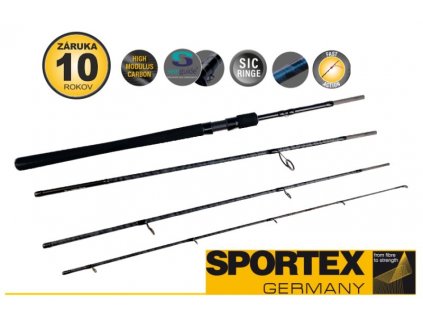 Přívlačový prut SPORTEX Rapid Travel Spin 260cm / 7 - 28g