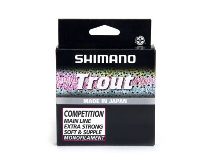 SHIMANO Vlasec Trout Competition Mono 150m Red