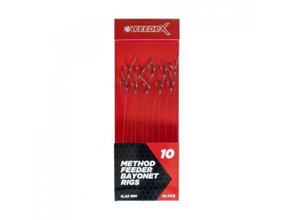FEEDER EXPERT Návazce č.10 s bajonetem 10ks