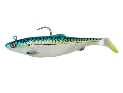 SAVAGE GEAR Gumová Nástraha 4D Herring Big Shad 25cm 300g Green Mackerel
