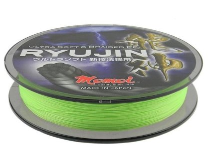 MOMOI Pletená Šňůra Ryujin Lime Green 150m