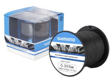 SHIMANO Vlasec Technium PB 1280m 0,28mm 7,5kg Gray