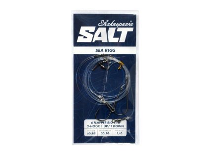SHAKESPEARE Salt 6 Flapper Rig 1/0 2-Hook 1 Up/1 Down