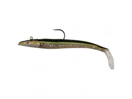 SAVAGE GEAR Gumová Nástraha Saltwater Sandeel 16 cm 42g Sandeel 2ks+jig.hlavička