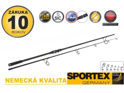 SPORTEX Kaprový prut Revolt Carp Stalker 2-díl 300cm / 2,75LB