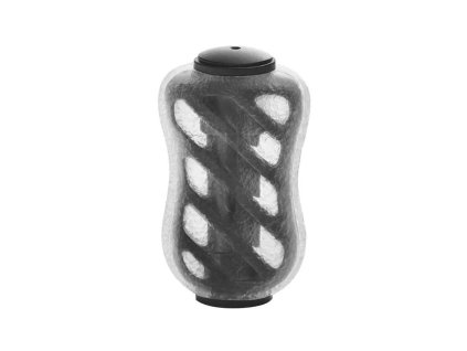 GOMEXUS TPE Reel Power Knob S20 20mm Transparent Black