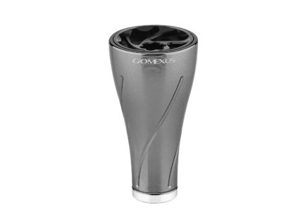 GOMEXUS Aluminum Reel Power Knob A20P 20mm Silver Smoke
