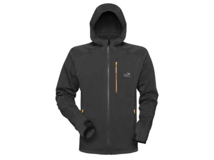 GEOFF ANDERSON bunda z mikro fleece HOODY 3 černá 4XL