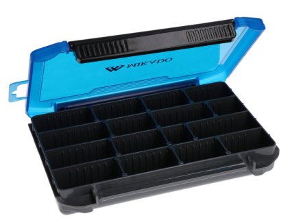 MIKADO Box with Compartments size L Blue abos.cz