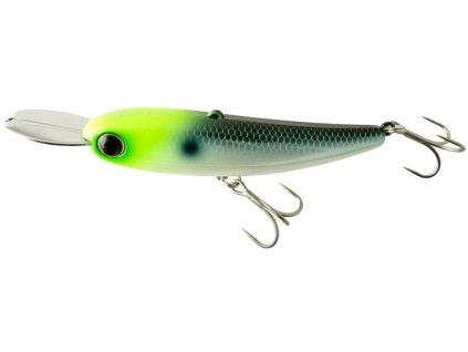 ILLEX Wobler Riser Bait 8cm Inakko Chartreuse Head