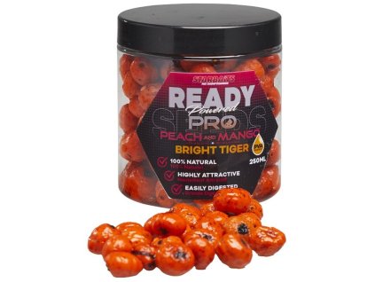 STARBAITS Nástraha Bright Ready Seeds Pro Peach Mango 250ml Tygří ořech