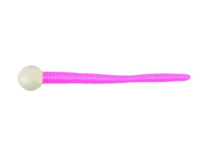 BERKLEY Gumová nástraha Powerbait Twister Mice Tail 7,5cm 13ks White Bubblegum