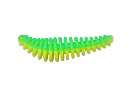 BERKLEY Gumová nástraha PowerBait Power Pupa 4,5cm 8ks Spring Green Sunshine Yellow
