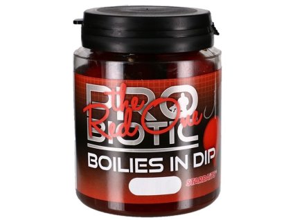 STARBAITS Boilies In Dip Pro Red One 150g 24mm