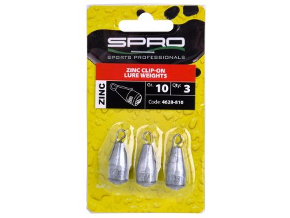 SPRO Zinc Clip-On Lure Weights 3pcs