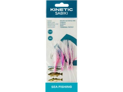 KINETIC Sabiki Micro Octopus Rig Clear UV