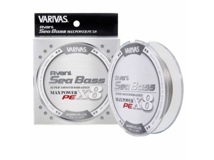 VARIVAS Super Smooth/Silky Touch Braid Line AVANI Seabass MAX POWER X8 150m Stealth Gray