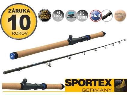 Sumcové pruty SPORTEX Top Cat Vertical 2-díl 198cm / 130-300g