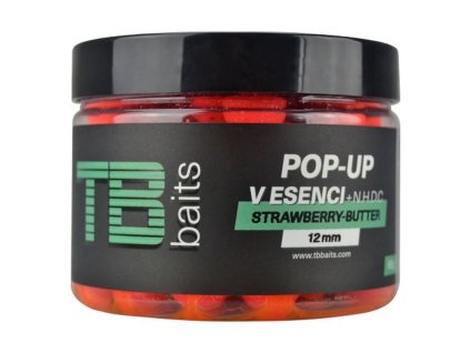 TB BAITS Boilie Pop-Up Strawberry Butter + NHDC