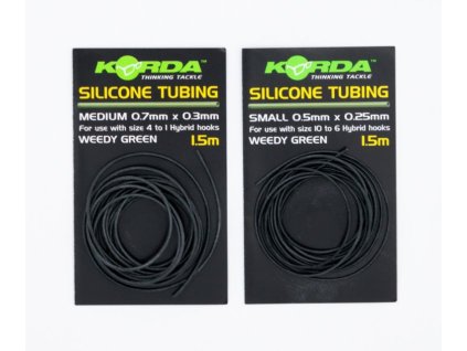 KORDA Silicone Tube 1,5m Green