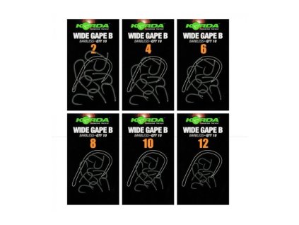 KORDA Wide Gape Barbless Hook