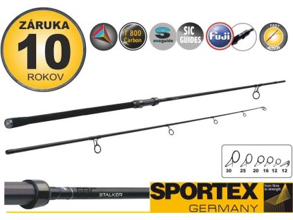 Kaprařský prut SPORTEX FBC CS-3 Stalker 2-díl 300cm / 2,75LB