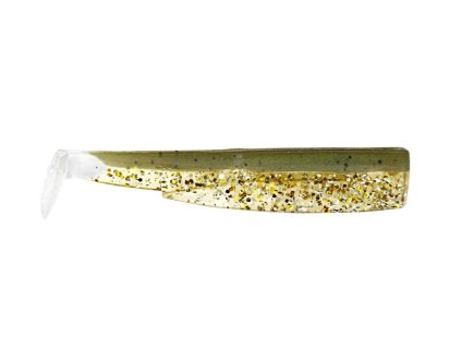 FIIISH Black Minnow No.4 3 Bodies Khaki Glitter