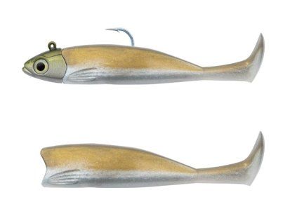 FIIISH Nástraha Master Shad No.3 Combo+Body 7,5cm 6g Medium Head Khaki