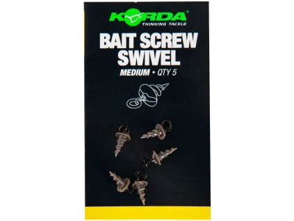 KORDA Bait Screw Swivel Medium
