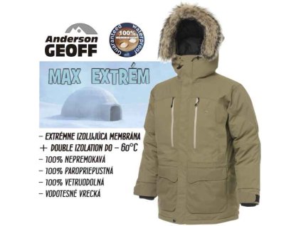 Bunda Usque Down Parka (Brindle) XXXL