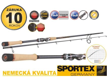 SPORTEX Přívlačový prut Beyond Spin 2-díl 270cm / 80g