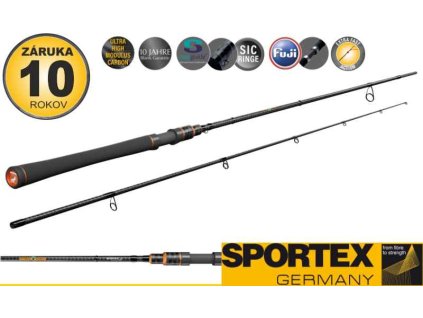 SPORTEX Přívlačový prut  Hydra Spirit 2-díl 270cm / 80g