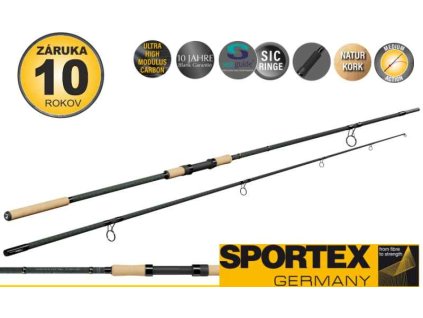 SPORTEX Kaprařský prut Paragon Carp CS-2 Classic 2-díl 366cm / 3,00LB