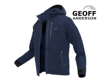 BUNDA S KAPUCÍ TEDDY GEOFF ANDERSON - MODRÝ