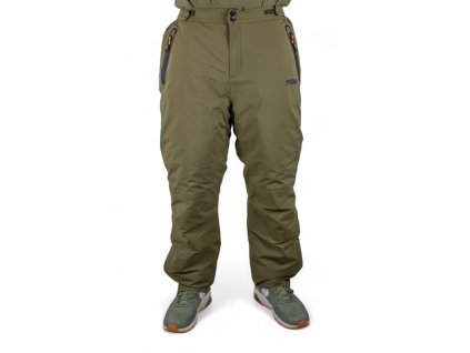 Mikbaits funkční oblečení - Zateplené kalhoty Thermo exclusive zelené (VELIKOST 3XL)