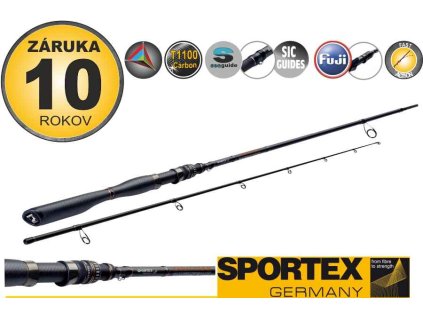 PŘÍVLAČOVÝ PRUT SPORTEX CARAT GT-S SPIN 2-DÍL 240cm / 20g