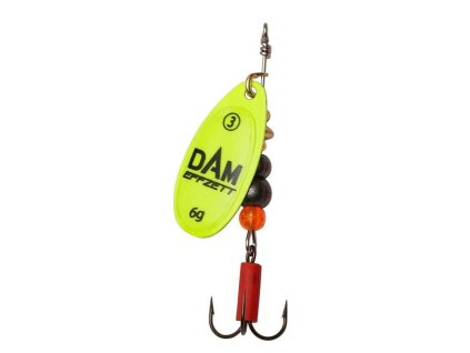 DAM Effzett Fluo Spinner Yellow