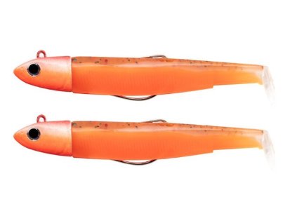 FIIISH Black Minnow No.2 Double Combo Off Shore Orange Glow