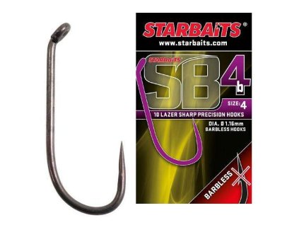 STARBAITS SB 4 háček bez protihrotu