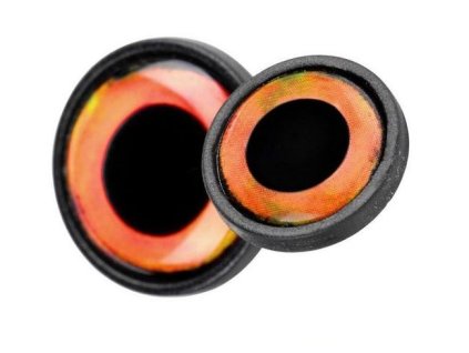 SPRO Big Eye Screw Silver 12mm Orange